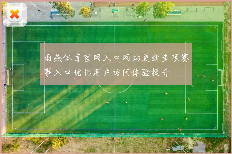 雨燕体育官网入口网站更新多项赛事入口优化用户访问体验提升
