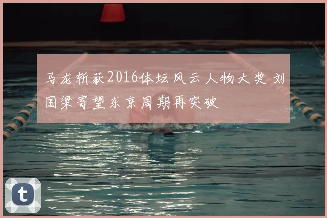 马龙斩获2016体坛风云人物大奖 刘国梁寄望东京周期再突破